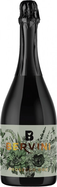 Игристое вино Bervini Millesimato Prosecco DOC Extra Dry, 2021, 1.5 л