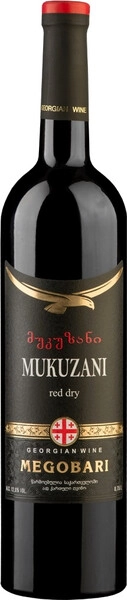 Вино Мегобари Мукузани