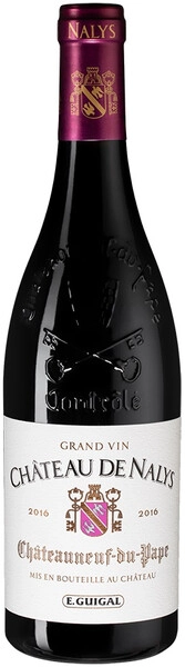 Вино Chateau de Nalys Rouge, Chateauneuf-du-Pape AOC, 2017