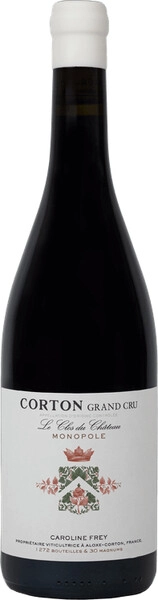 Вино Domaine Caroline Frey, Corton Grand Cru "Le Clos du Chateau" Monopole AOC, 2019