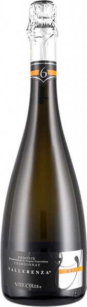Игристое вино Vite Colte, Vallerenza Chardonnay Brut, Piemonte DOC, 2022