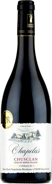 Вино Chapelas, Chusclan Cotes du Rhone Villages AOP, 2021