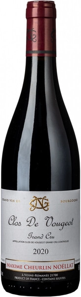 Вино Maxime Cheurlin Noellat, Clos de Vougeot Grand Cru AOC, 2020