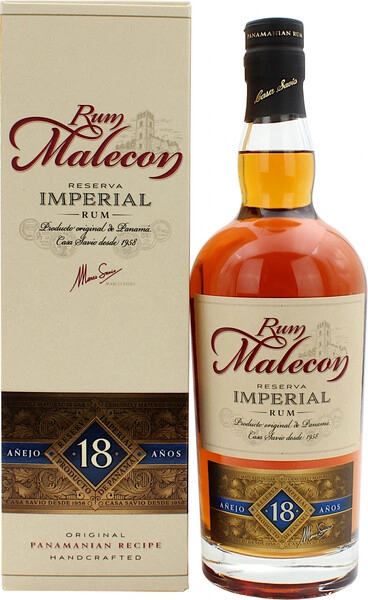 Ром Malecon Reserva Imperial Anejo 18 Anos, gift box, 0.7 л