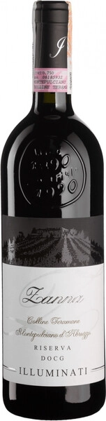 Вино Montepulciano d'Abruzzo Riserva Zanna, Colline Teramane DOCG, 2017
