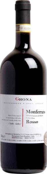 Вино Grona SSA, Monferrato Rosso DOC, 2020, 1.5 л