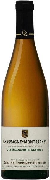 Вино Domaine Coffinet-Duvernay, Chassagne-Montrachet Les Blanchots Dessous AOC, 2021