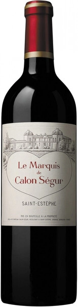 Вино Le Marquis de Calon Segur, Saint-Estephe AOC, 2016