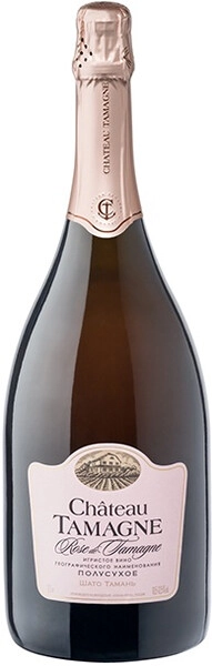 Игристое вино Chateau Tamagne, Roze de Tamagne Demi-Sec, 1.5 л
