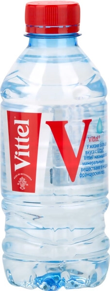 Вода Vittel Still, PET, 0.33 л