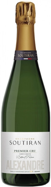 Шампанское Soutiran, Alexandre Premier Cru Brut, Champagne AOC
