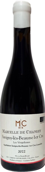 Вино Marcelle de Changey, Savigny-les-Beaune Premier Cru "Les Vergelesses" АОC Rouge, 2022