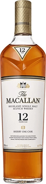 Виски Macallan, Sherry Oak 12 Years Old, 0.7 л