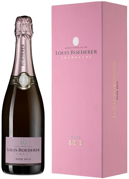 Шампанское Brut Rose AOC, 2013, gift box "Deluxe"