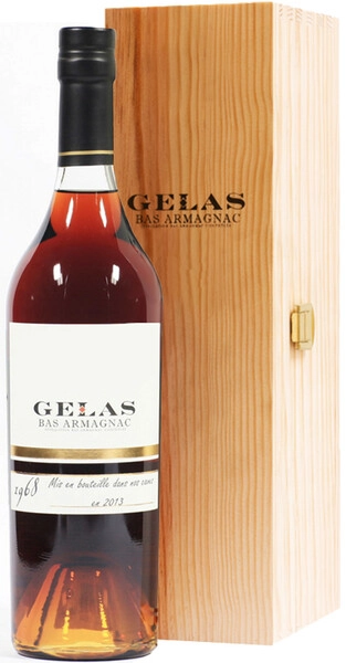Арманьяк Gelas, Bas Armagnac, 1968, gift box, 0.7 л