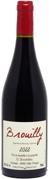 Вино Georges Descombes, Brouilly AOC, 2022