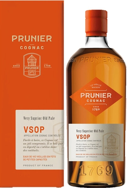 Коньяк Prunier VSOP Grande Champagne AOC, gift box, 0.7 л