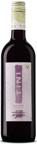 Вино TINI Organic Sangiovese, Rubicone IGT, 2020