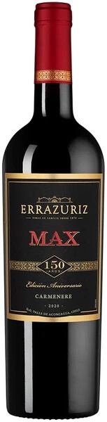 Вино Errazuriz, Max Reserva Carmenere, 2020