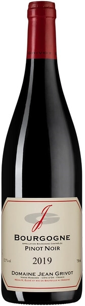 Вино Domaine Jean Grivot, Bourgogne Pinot Noir AOC, 2019