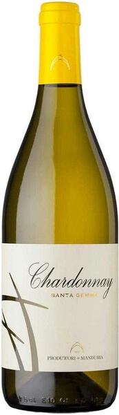 Вино Produttori di Manduria, Chardonnay Santa Gemma, Salento IGP, 2022