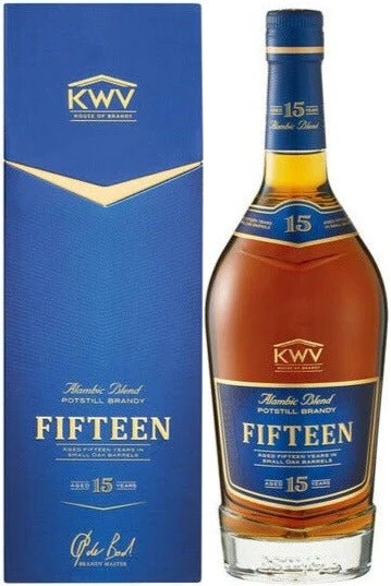 Бренди KWV, 15 Years Old, gift box, 0.75 л