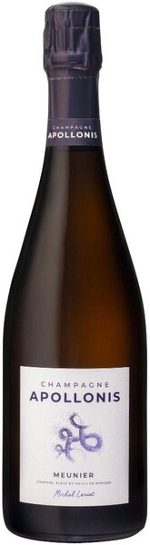 Шампанское Apollonis, Meunier Brut, Champagne AOC, 2020
