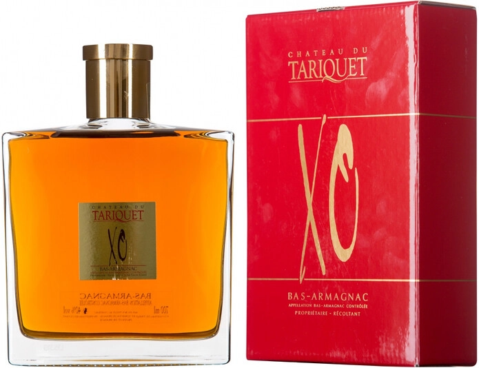 Арманьяк Chateau du Tariquet XO, Carafe Chance, gift box, 0.7 л