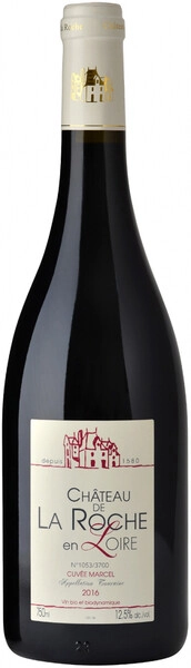 Вино Chateau de la Roche en Loire, "Cuvee Marcel", Touraine AOC, 2016