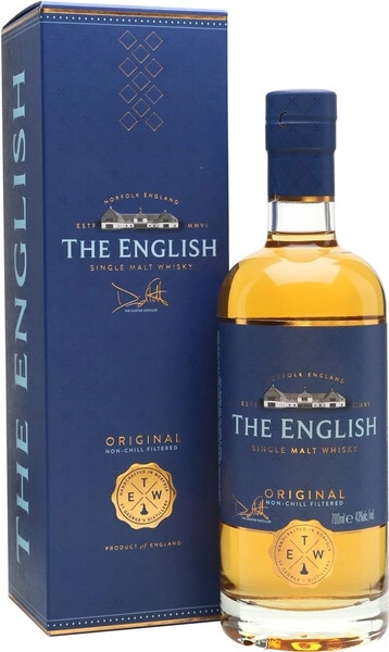 Виски English Whisky, Original Single Malt, gift box, 0.7 л