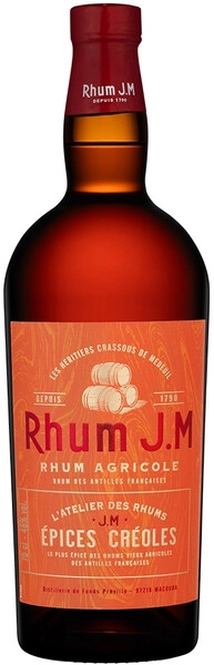 Ром Rhum J.M l'Atelier des Rhums, Limited Edition Epices Creoles, 0.7 л