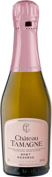 Игристое вино Chateau Tamagne Rose Brut, 200 мл
