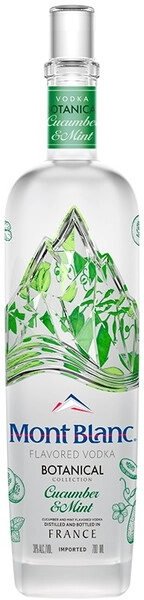 Водка Mont Blanc Cucumber & Mint, 0.7 л