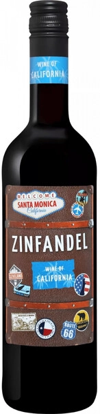 Вино Santa Monica Zinfandel, 2022