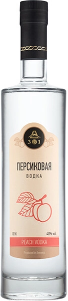 Водка А301, Персиковая, 0.5 л