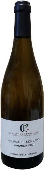 Вино Christophe Pauchard, Meursault 1-er Cru Les Cras AOC, 2020
