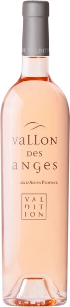 Вино Domaine de Valdition, Vallon des Anges Rose, Coteaux d'Aix en Provence AOP, 2023