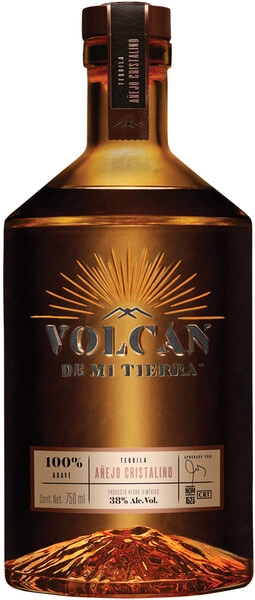 Текила Volcan de Mi Tierra Anejo Cristalino, Luminous Bottle, 0.7 л
