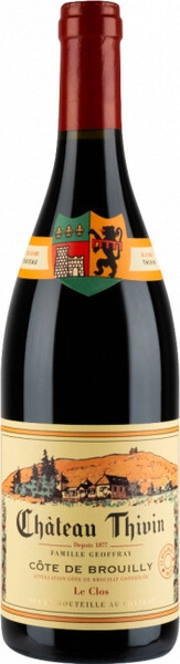 Вино Chateau Thivin, Le Clos Cote de Brouilly AOC, 2023