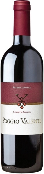 Вино Fattoria Le Pupille, Poggio Valente, Rosso Toscana IGT, 2020