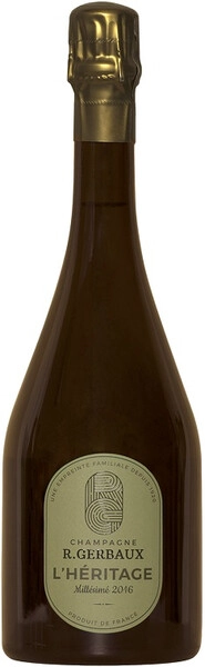 Шампанское R. Gerbaux, L'Heritage Millesime Brut, Champagne AOC, 2016