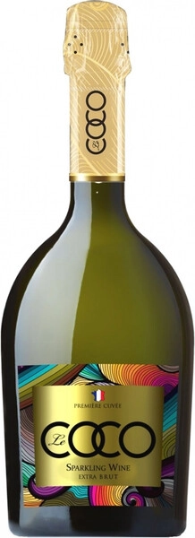 Игристое вино Le Coco White Extra Brut
