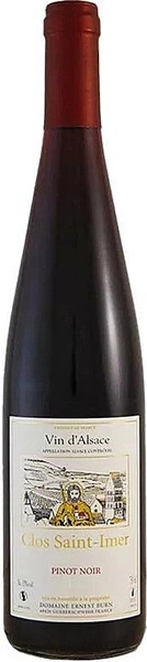 Вино Domaine Ernest Burn, Pinot Noir Alsace Clos Saint Imer AOC, 2020