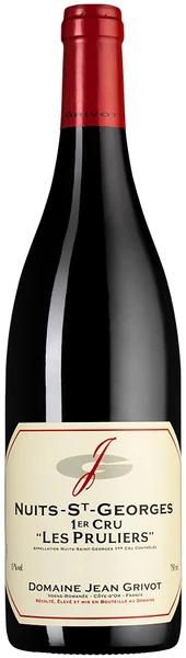Вино Domaine Jean Grivot, Nuits-St-Georges 1er Cru AOC "Les Pruliers", 2022