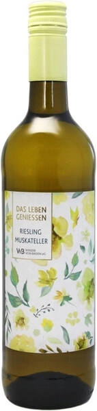Вино Winzer von Baden, Das Leben Geniessen Riesling-Muskateller, 2023