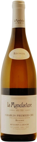 Вино La Manufacture, Chablis Premier Cru Beauroy AOP