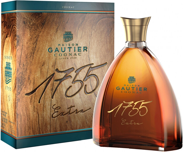 Коньяк Gautier, X.O. Extra 1755, gift box, 0.7 л