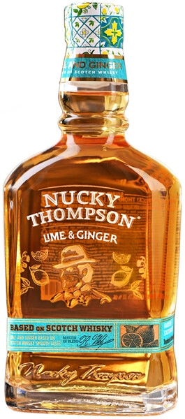 Ликер Nucky Thompson Lime & Ginger, 0.7 л