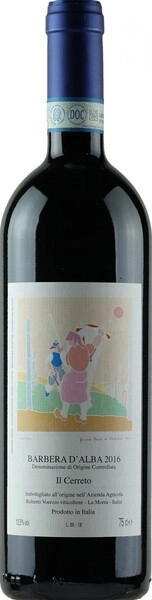 Вино Roberto Voerzio, Barbera d'Alba Il Cerreto DOC, 2016