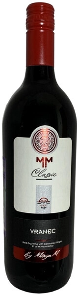 Вино Tikves, MM Classic Vranec, 1 л
